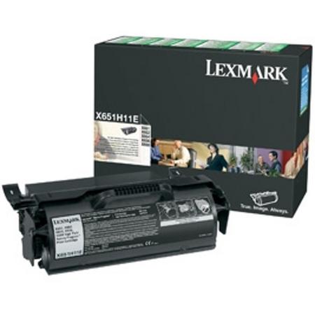 LEXMARK X651, X652, X654, X656, X658, tonercartridge zwart high capacity 25.000 paginas 1-pack return program