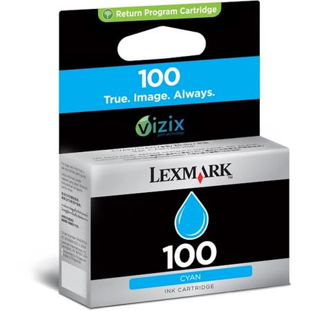Lexmark 100 - Inktcartridge / Cyaan