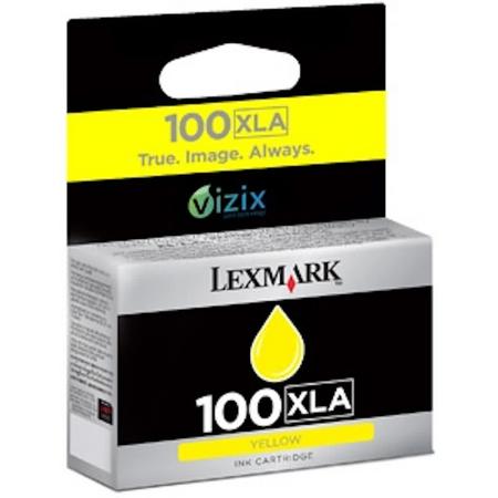 Lexmark 100XLA - Inktcartridge / Geel / Hoge Capaciteit
