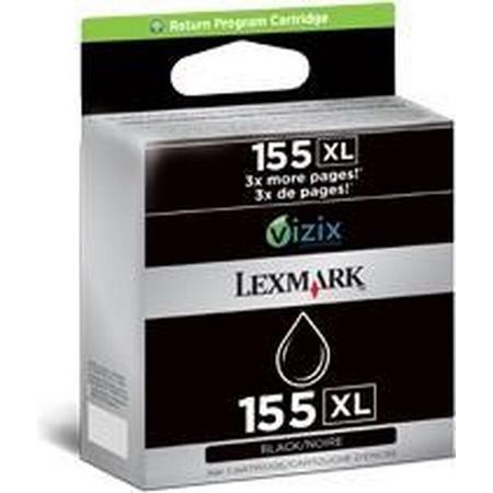Lexmark 155XL Original Zwart 1 stuk(s)
