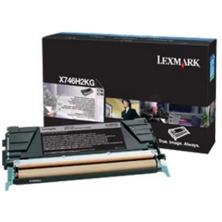 Lexmark X746H3KG Tonercartridge 12000paginas Zwart toners & lasercartridge