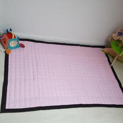 Speelkleed roze 150 x 100 - LiefBoefje - Groot Speelkleed Baby - Speelmat Kinderen - Babymat XL - Kindervloerkleed - Kraamcadeau - Speelkleed Kinderen - Grote collectie speelkleden
