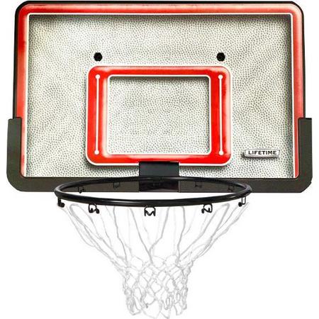 Lifetime - Basketbalbord met Slam-it Ring - Wit Rood Zwart - One Size