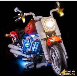 Light My Bricks LEGO Harley Davidson Fatboy 10269 Verlichtings Set