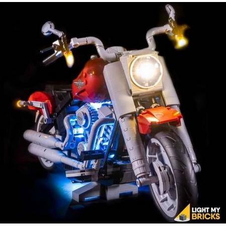 Light My Bricks LEGO Harley Davidson Fatboy 10269 Verlichtings Set