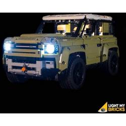 Light My Bricks LEGO Land Rover Defender 42110 Verlichtings Set