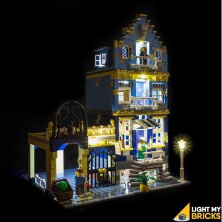 Light My Bricks LEGO Market Street 10190 Verlichtings Set