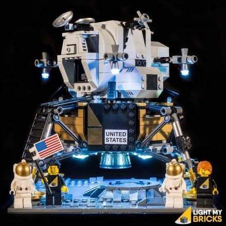 Light My Bricks LEGO NASA Apollo 11 Lunar Lander 10266 Verlichtings Set