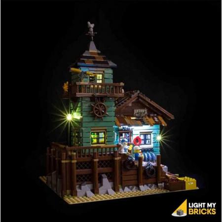 Light My Bricks LEGO Old Fishing Store 21310 Verlichtings Set