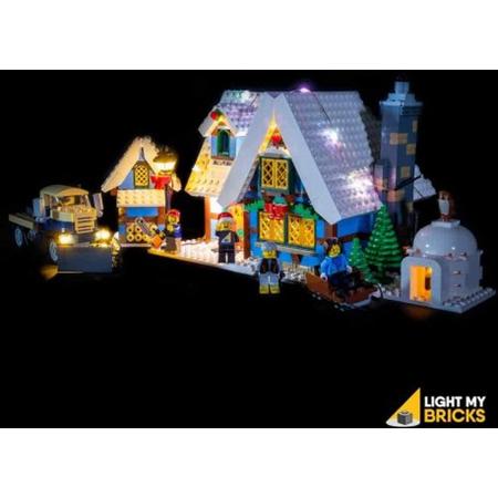 Light My Bricks LEGO Winter Village Cottage 10229 Verlichtings Set