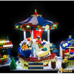 Light My Bricks LEGO Winter Village Market 10235 Verlichtings Set