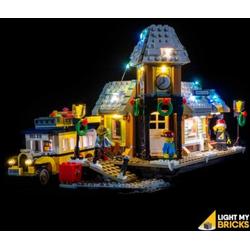 Light My Bricks LEGO Winter Village Station 10259 Verlichtings Set
