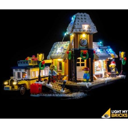 Light My Bricks LEGO Winter Village Station 10259 Verlichtings Set