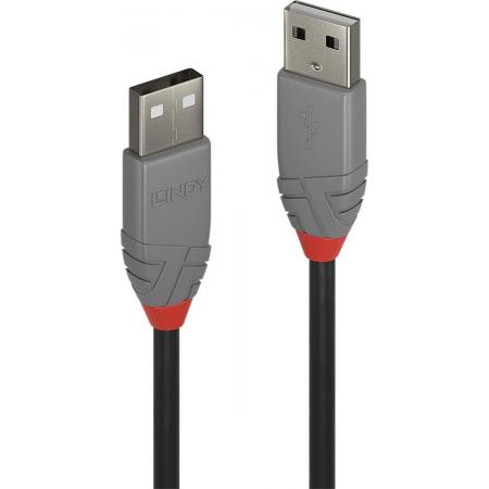 LINDY C�ble USB 2.0 type A / A - Anthra Line - 3m