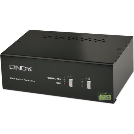 Lindy 39300 Zwart KVM-switch