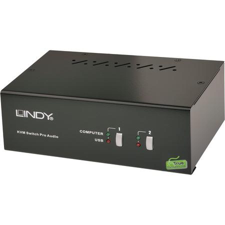 Lindy 39302 Zwart KVM-switch
