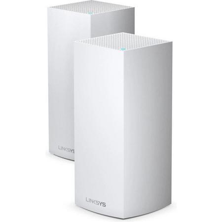 Linksys VELOP MX8400 - Draadloze router - Wifi 6 - Wit - 2-pack
