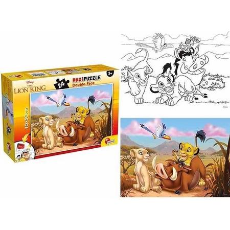 Lisciani Puzzle Df Supermaxi 24 Lion King