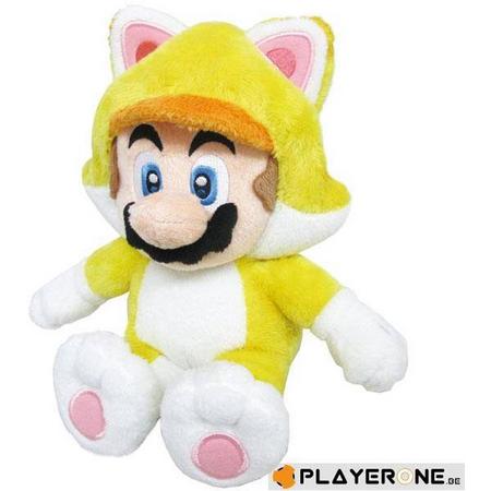 Super Mario Bros.: Cat Mario 25 cm Knuffel