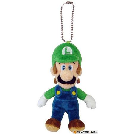 Super Mario Bros.: Luigi 12 cm Pluche Sleutelhanger