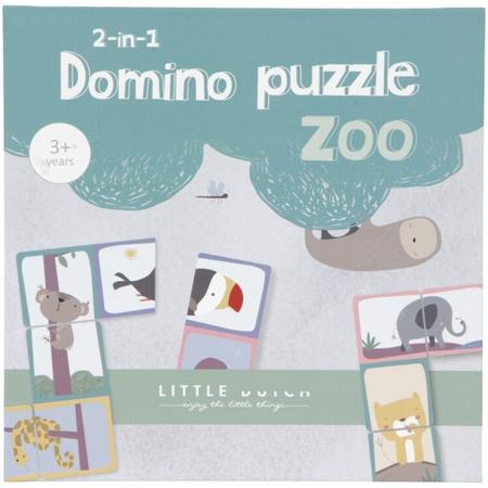 Little Dutch 2-In-1 Domino - Puzzel