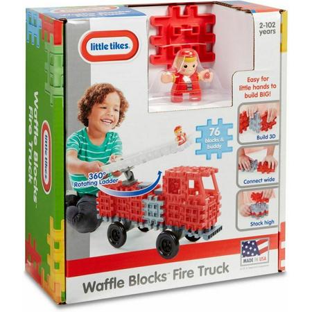 Little Tikes Waffle Blocks Vehicle Fire Truck