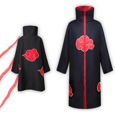 LBB - Naruto cape - One size - Cloak - Naruto kleding - Naruto costuum - Naruto Uzumaki - cosplay - Anime - Kakashi - akatsuki cloak - Boruto - akatsuki cloak
