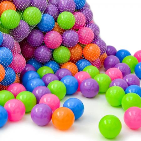 100 Kogelballen ø 6 cm Kleurrijke kogelballen Speelballen Babyballen Pastelkleuren Pastelkleuren