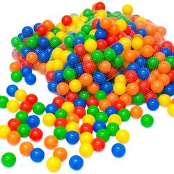 200 Kleurrijke ballenbadballen 5,5cm   plastic ballen kinderballen babyballen   kinderen baby puppy