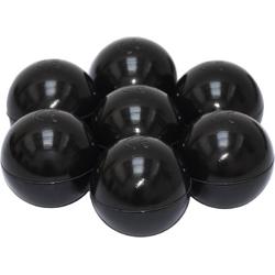 50 babybalballen 5,5 cm Kinderbalbadje Kunststofballen Babyballen Zwart