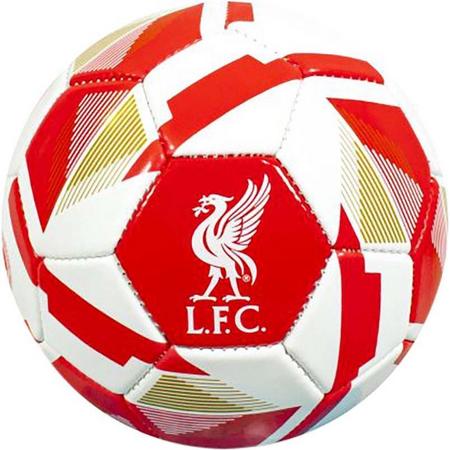 Liverpool FC Reflex Leder Minivoetbal (Rood/Wit)