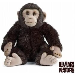 Knuffel Chimpansee, Living Nature