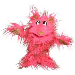 Living Puppets Handpop 35cm Klaus het roze monster