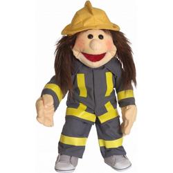 Living Puppets poppenkleding handpop 65cm brandweerkleding 3delig