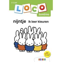 Loco Bambino - Boekje - Nijntje - Ik leer kleuren - 3-5 Jaar