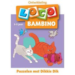 Loco Bambino - Boekje - Puzzelen met Dikkie Dik - 3/5 Jaar