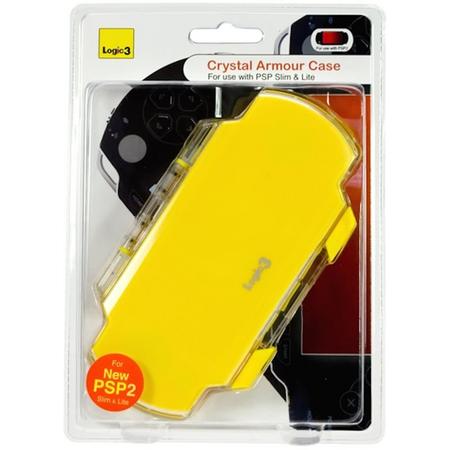 Yellow Crystal Armour Case & Stand Psp Slim & Lite