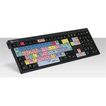 Logickeyboard Adobe Premiere Pro CC USB QWERTZ Duits Multi kleuren toetsenbord