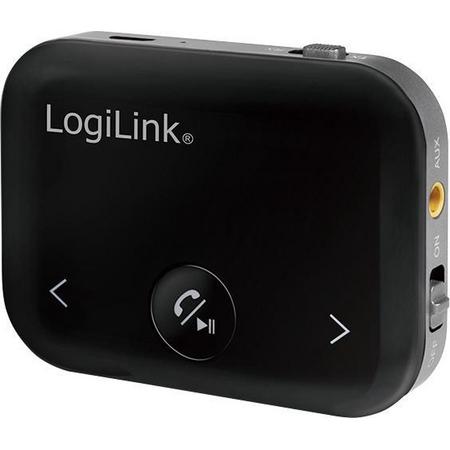 LogiLink BT0050 bluetooth audiozender 3,5 mm 8 m Zwart