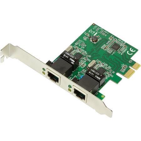 LogiLink PC0075 netwerkkaart & -adapter Ethernet 1000 Mbit/s Intern