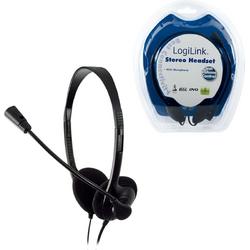 LogiLink Stereo Headset Earphones with Microphone