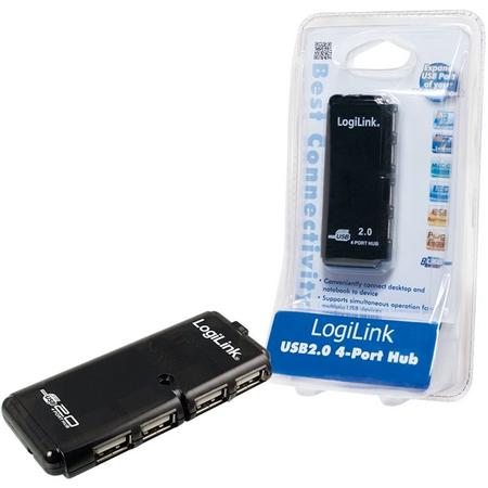 USB Hub Logilink UH0001A USB 2.0 4-Port