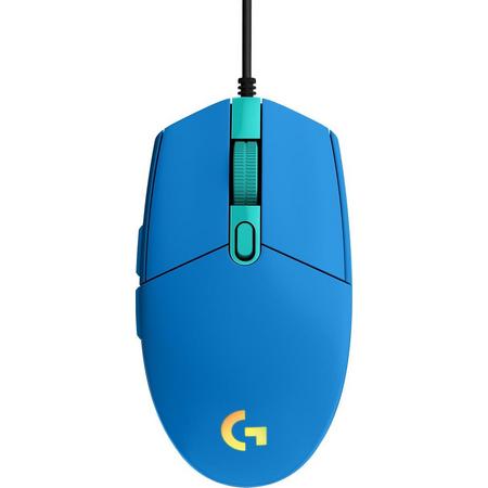 Logitech G G203 LIGHTSYNC - Gaming Mouse - EMEA / Blauw
