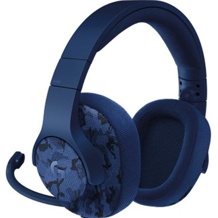 Logitech G433 - 7.1 Virtueel Surround Gaming Headset - Camouflage Blauw - Werkt met PC, PS4, Xbox One, Nintendo Switch, smartphones en tablets