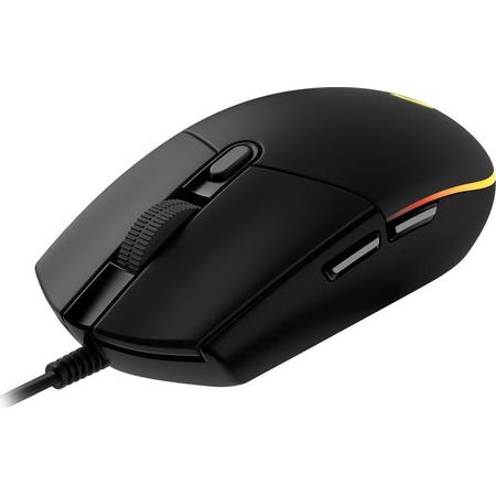 Logitech G203 LIGHTSYNC Gaming Mouse - Zwart - EMEA