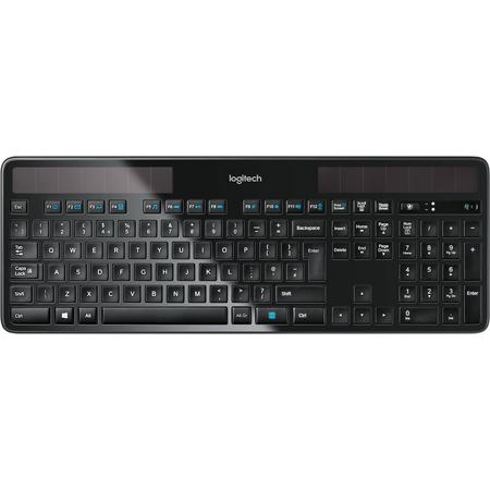 Logitech K750 RF Draadloos QWERTY Spaans Zwart toetsenbord