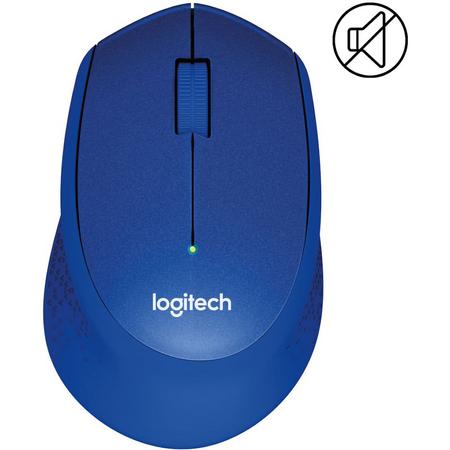 Logitech M330 - Silent Plus Draadloze Muis - Blauw
