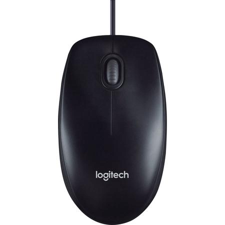 Logitech M90 - Muis - Zwart