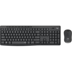 Logitech MK295 Silent - Draadloze muis en toetsenbord - AZERTY BE / Graphite