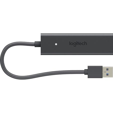 Logitech Screen Share 1920 x 1080Pixels Zwart USB grafische adapter